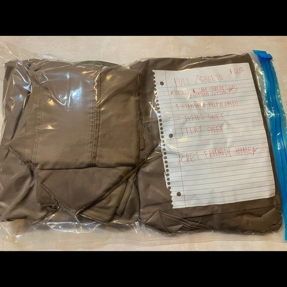 Full-Hotel/Egyptian Cotten 1000 thread